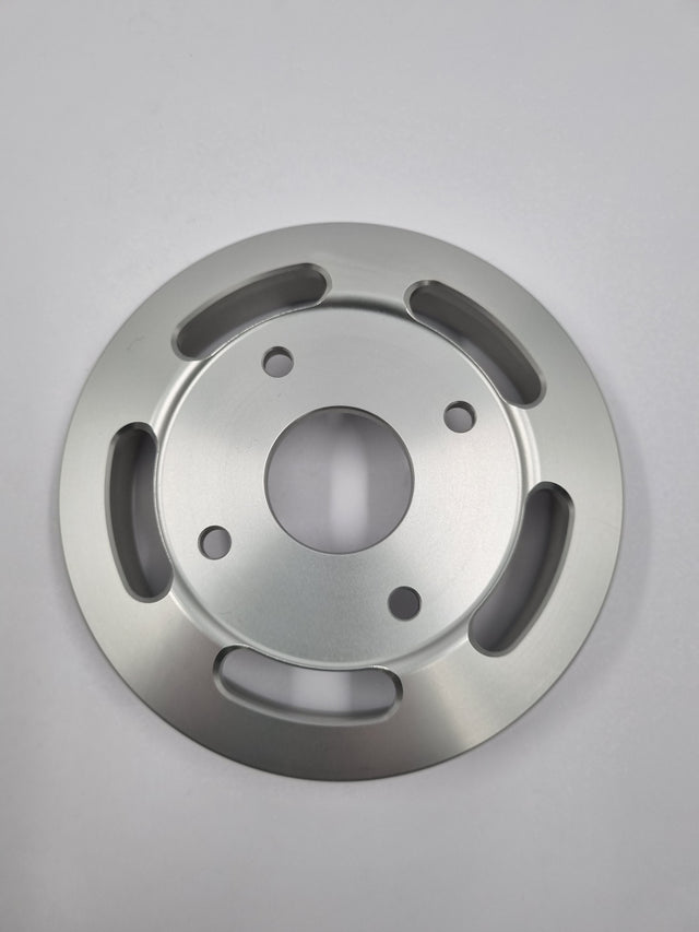 Scratch&Dent Billet Underdrive Water Pump Pulley for Nissan RB Engines - Silver