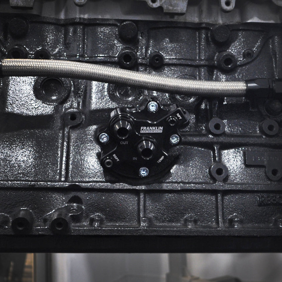 Bolt-On Remote Oil Filter Adaptor for Nissan RB Engines